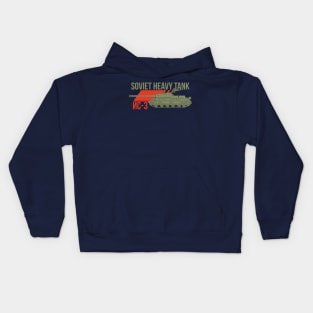 For the tank lover! Soviet IS-3 Kids Hoodie